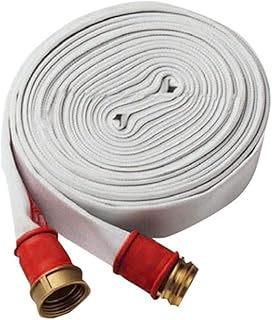 Manichetta Antincendio Idrante UNI 45 Bianca 20 Metri Raccordo Uni 804 Certificata - Foto 5