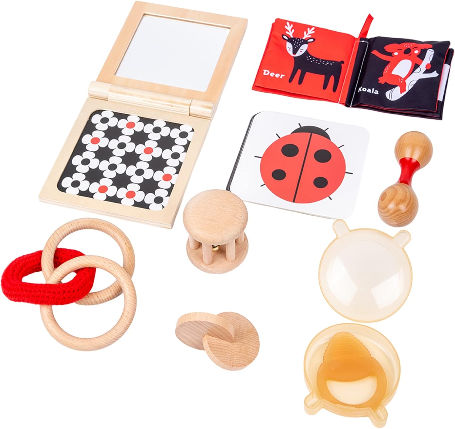 Montessori Play Kit for 06 Month Baby Tummy Time