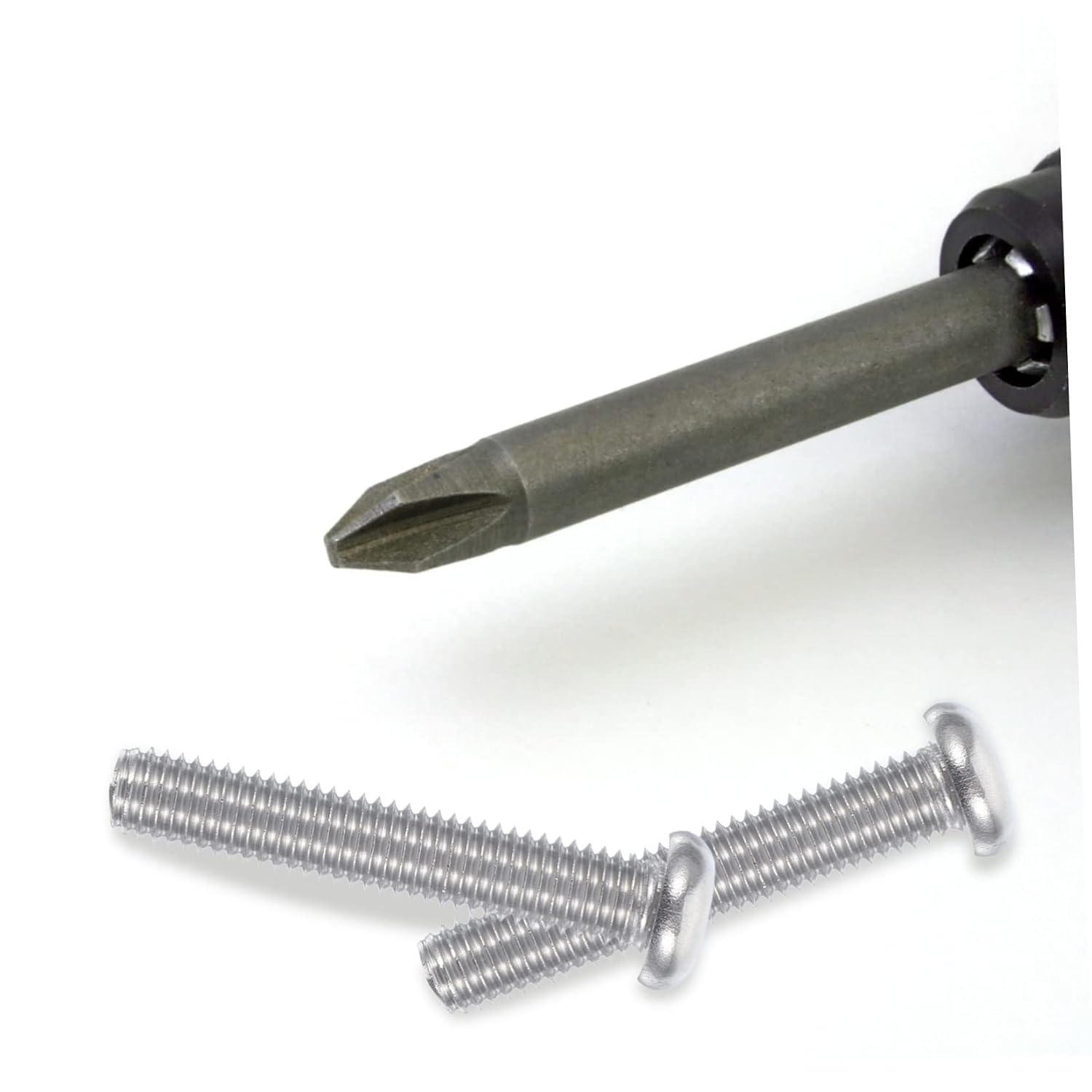 10pcs Stainless Steel Pan Head Screws Cross Head Machine Screws for Tv Mounting and Monitor Support Corrosion-Resistant Easy to Install