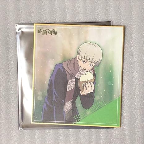 Amazon 呪術廻戦 京都交流会編 放送記念フェアinアニメイト 冬の日 ミニ色紙コレクション 狗巻棘 303 おもちゃ おもちゃ