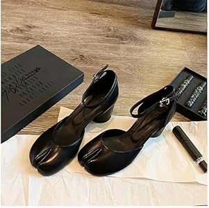 靴 Tabi Heels Amazon.com | Tabi Shoes Mary Jane Heels for Women Split Toe