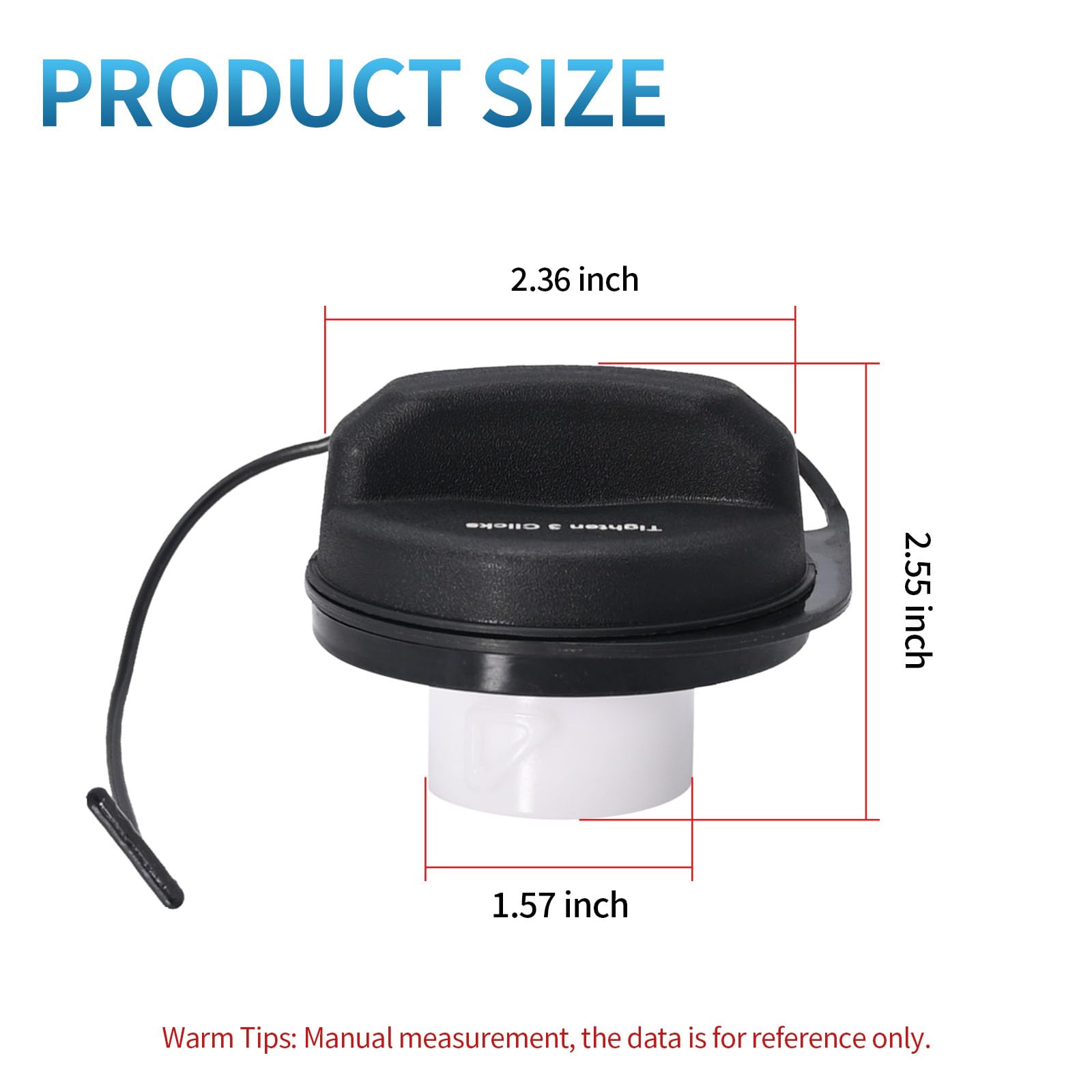 Fuel Tank Gas Cap For 2004-2011 Chevrolet GMC Cadillac Buick Pontiac 20915842 US