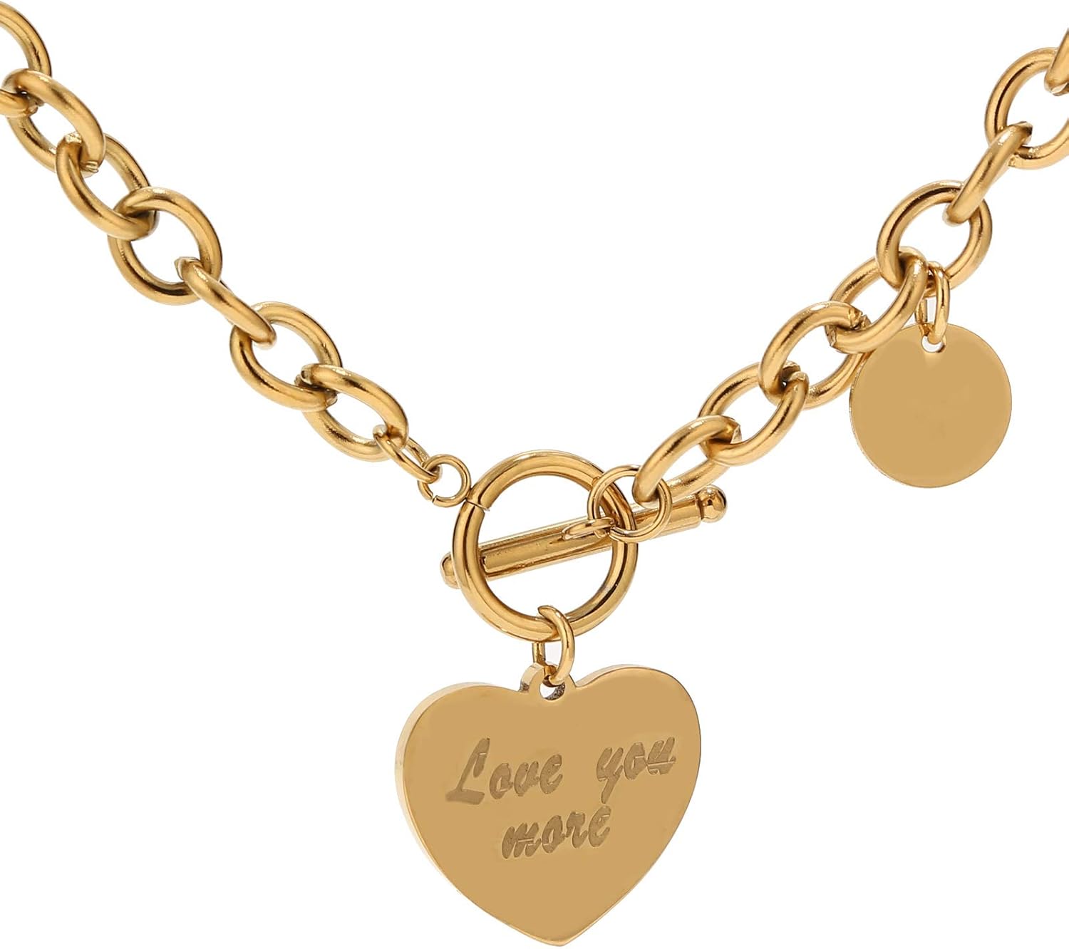 Heart Pendant Anklets Love Forever Gold Bracelet for Women - Image 2