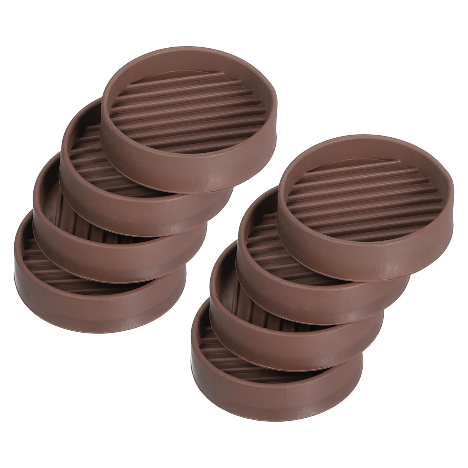 uxcell Chair Leg Floor Protectors, 8Pcs 2", Rubber Round Non-Slip Furniture Pads