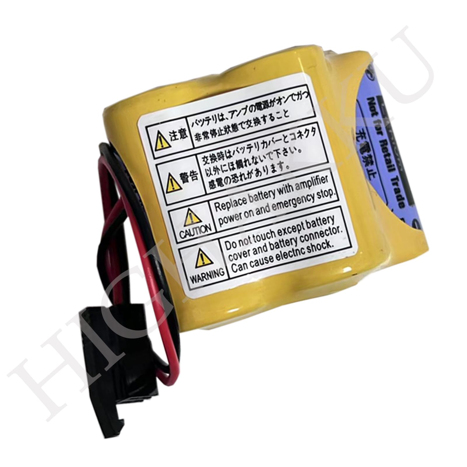 Batteria di ricambio A98L-0031-0025, BR-2/3AGCT4A, compatibile con Allen-Bradley SLC-500, MicroLogix 1400, MicroLogix 1500, 2900 mAh Rechange Remplacement