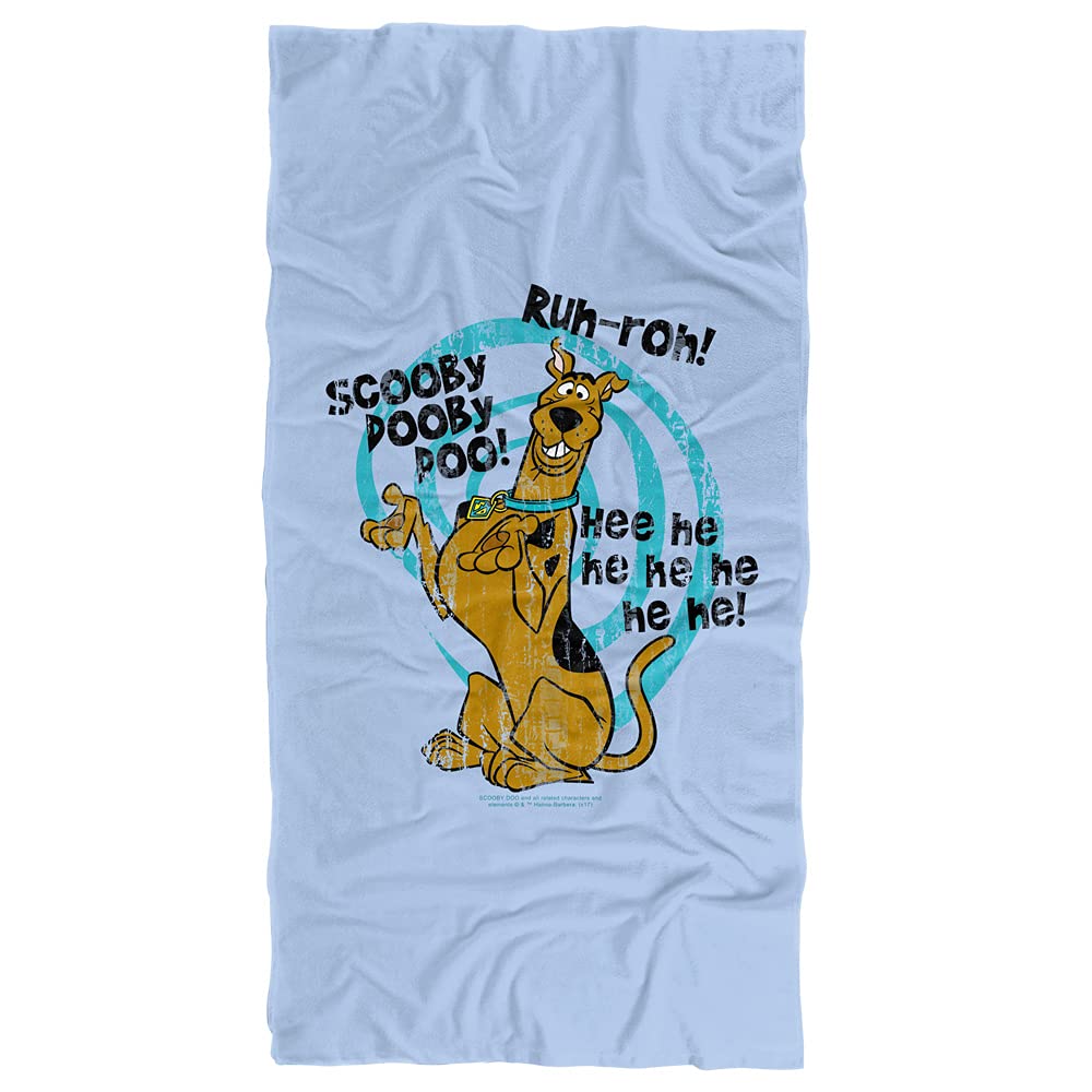 LOGOVISION Scooby-Doo Quoted Officially Licensed Beach Towel 30