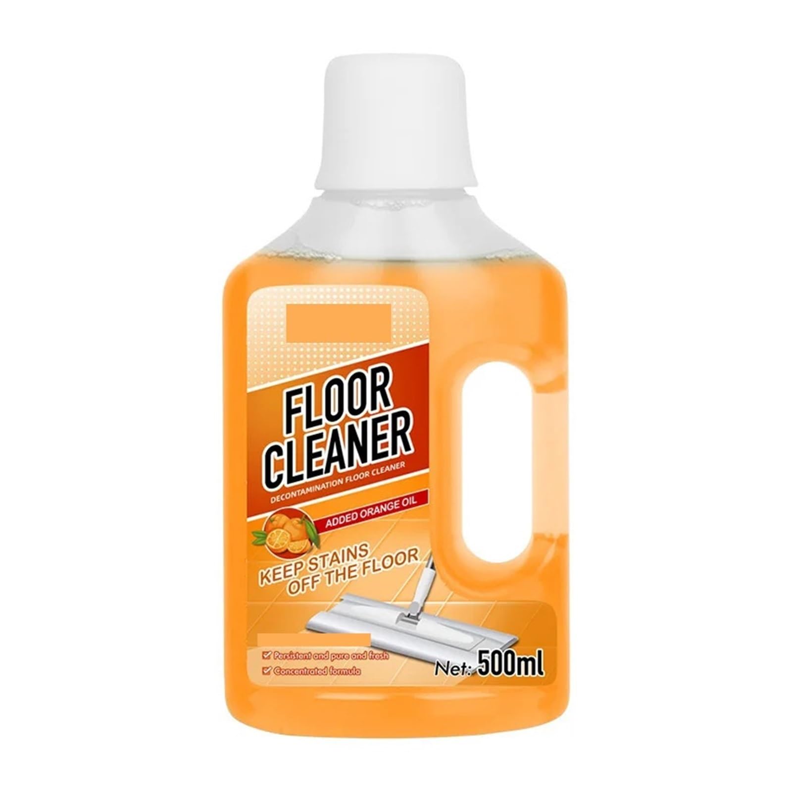 Limpiador De Pisos, Agente Abrillantador Y Descontaminador De Pisos, Agente De Limpieza De Secado Rápido for Baldosas, Detergente Potente, Solución De Limpieza(Unscented)