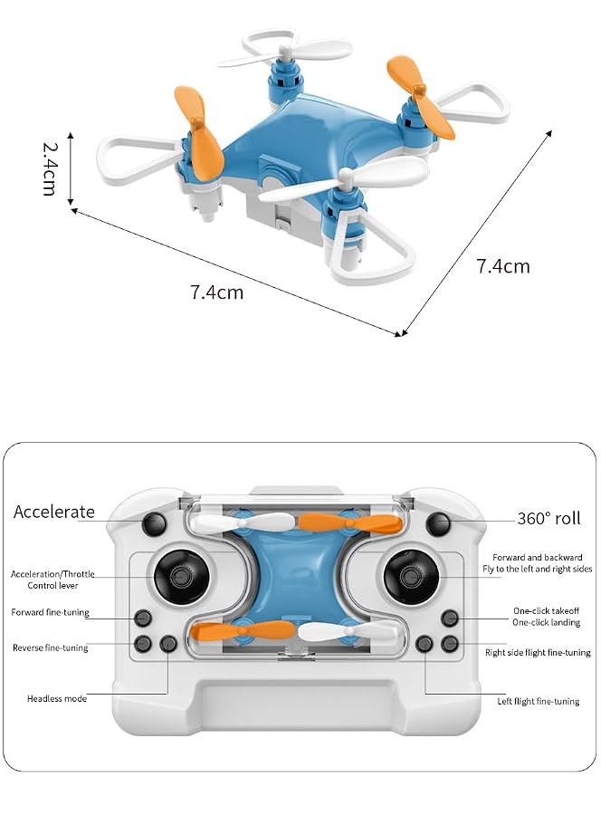 Mini Drone with Easy Stunt Flights & 360° Tricks, photo 2 of 4
