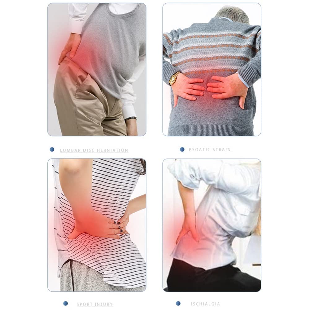 Cintura, Tutore di Supporto Lombare Traspirante for alleviare Il Dolore e prevenire Gli infortuni, Cinghie Compressione for Uomini Donne(XXL/XX-Large)