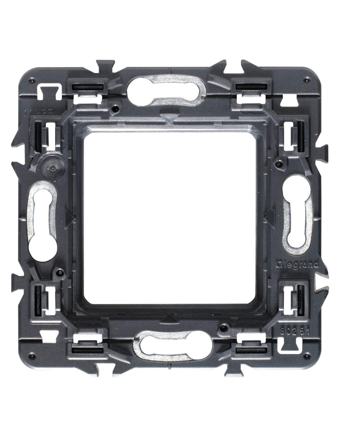 Legrand 080251 Support à vis pour Mosaic, Céliane ou Soliroc, 2M