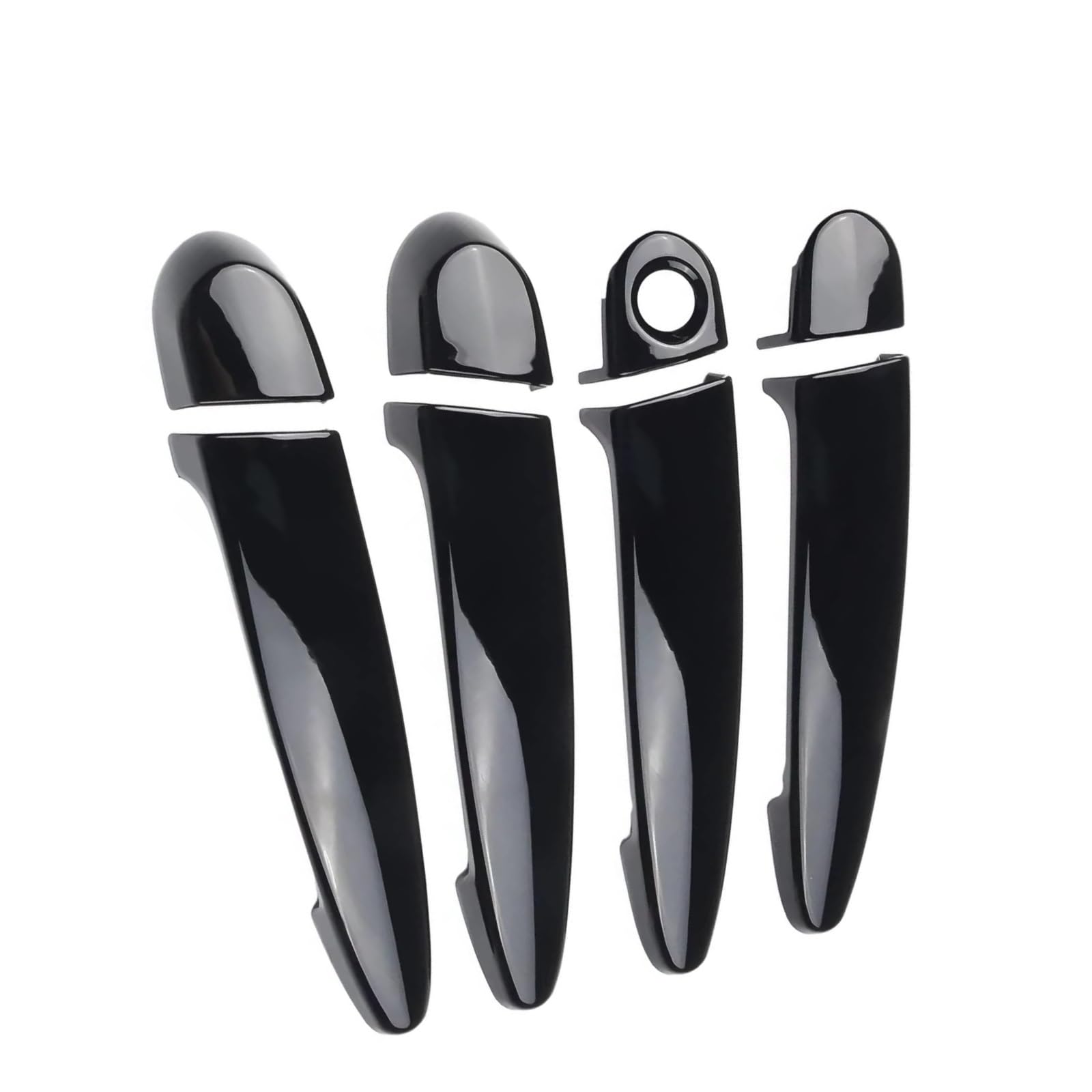 FVOIRSS Outer Door Handle Compatible with BMW for X4 for X6 2005 2006 2007 2008 2009 2010 2011 2012 2013 2014 2015-2019 Car Exterior Door Handle Covers Trims