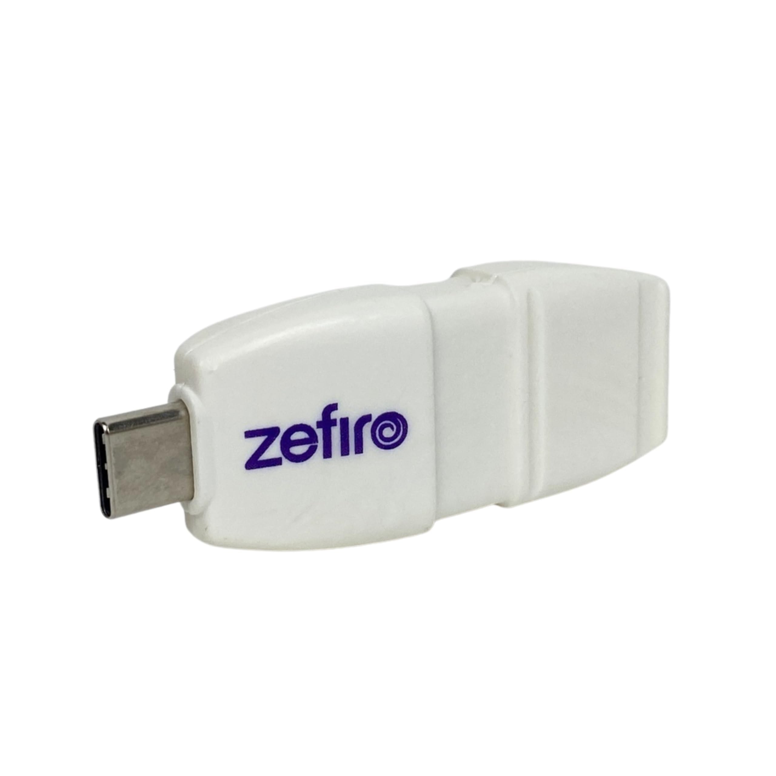 ARTinoise zefiro - Strumento Musicale USB-C per Smartphone | Controller MIDI Portatile con Controllo a Fiato | App Gratuita per Musicisti e Creativi
