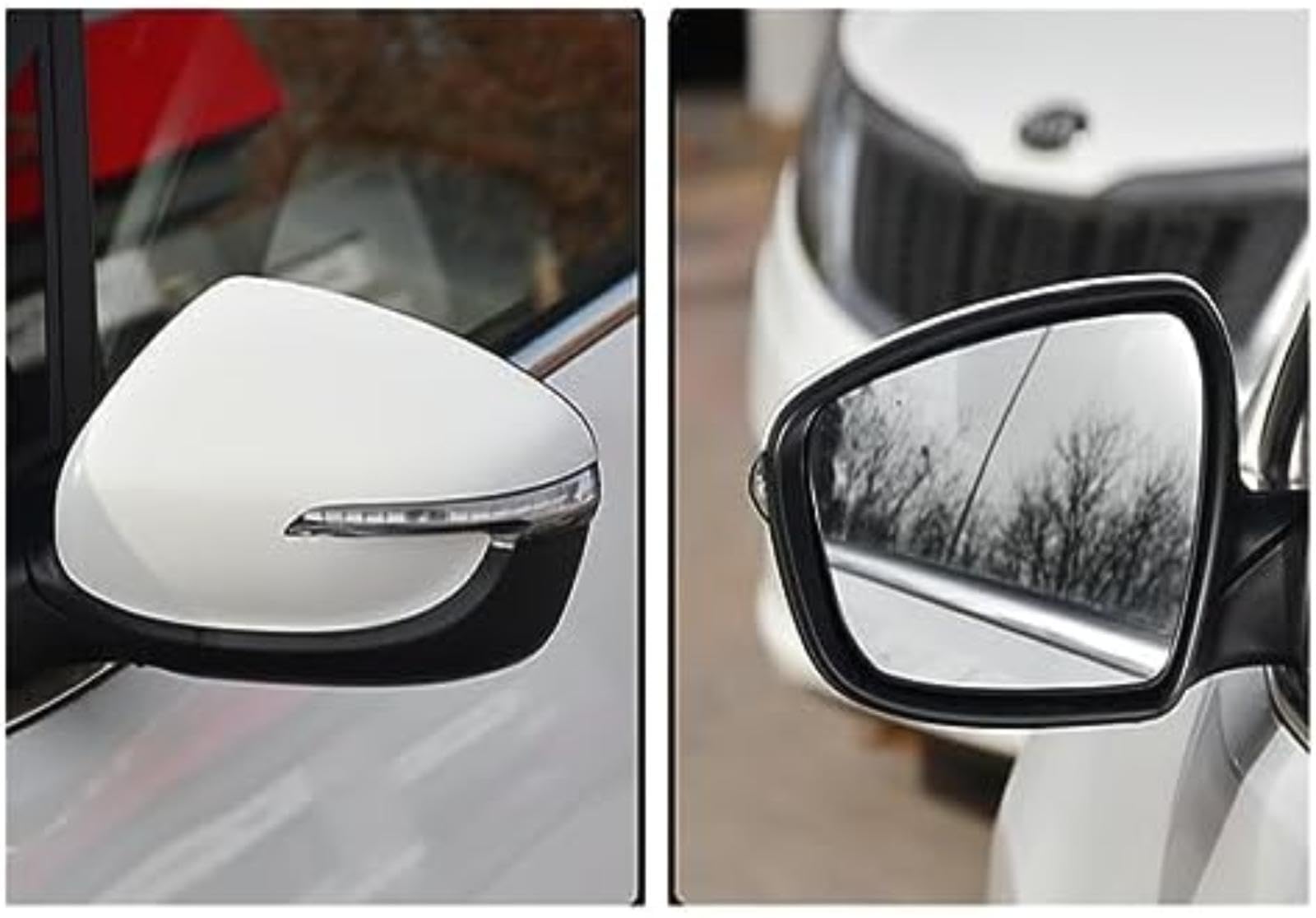 Szkło lusterka bocznego samochodu, dla Kia, dla K3 2013-2017 Lusterka boczne Soczewki odblaskowe Soczewki wsteczne Drzwi Lusterko boczne samochodu (A 1pcs left no (A 1pcs left no heating)