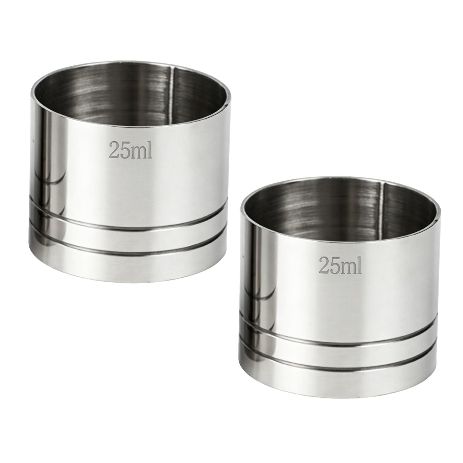 2PCS Spirit Measure, 25ml Cocktail Measure for Home Bars Bartending
