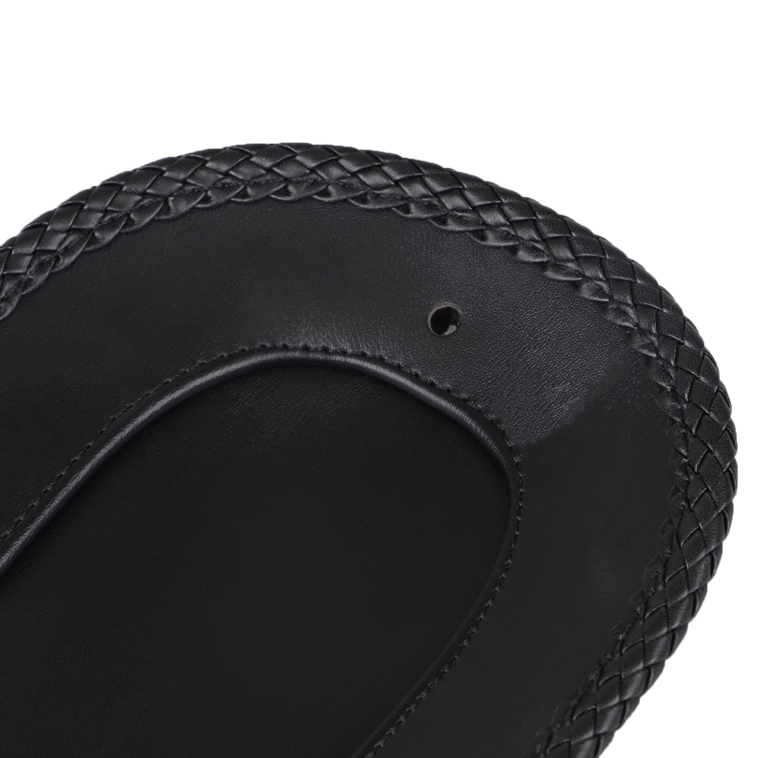 XMMT Black Vinyl Leather Rivet Studs Rear Seat Fender Bib - View #6