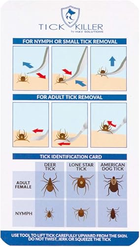 Miniatura 8 de Juego de herramientas de eliminación de garrapatas de platino, kit de pinzas para quitar garrapatas de acero inoxidable, funda protectora de metal,