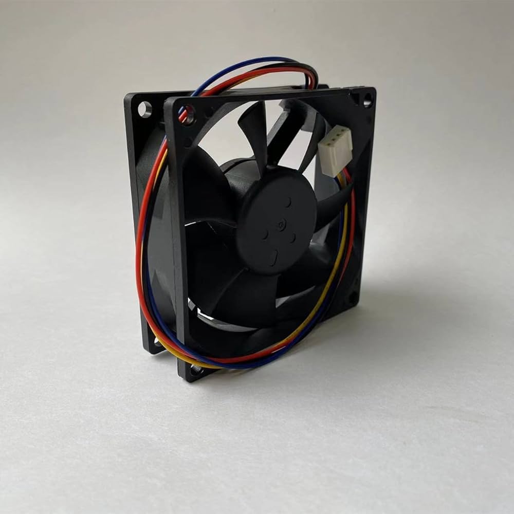 X-Fan12cm角×25mmCPU用PWM(色/黒・リブ無) スリーブ、スピードセンサー付 800~1700rpm/34db ファンモータ RDL1225SBK-PWM Amazon | X-Fan12cm角×25mmCPU用PWM(色/黒・リブ無) スリーブ