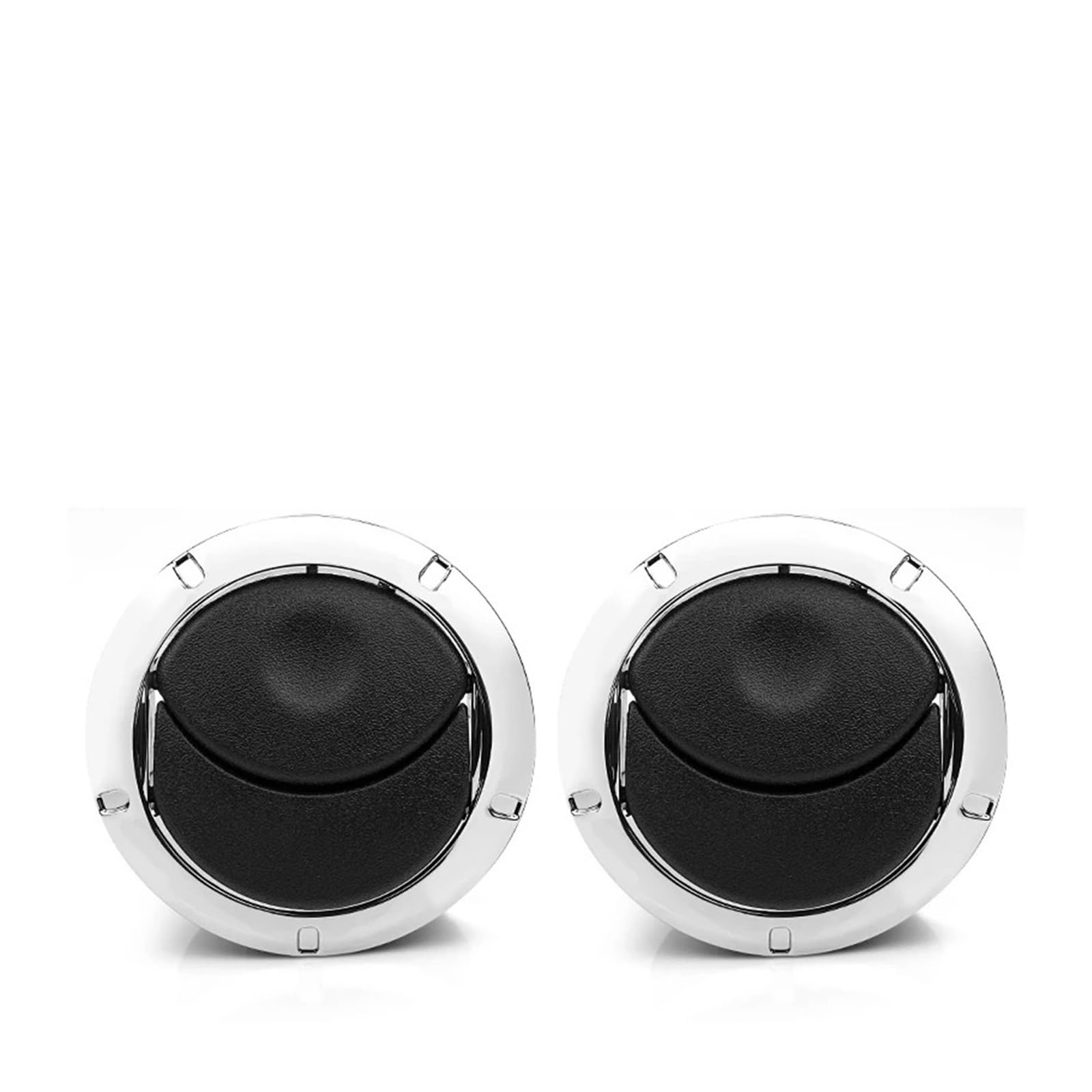 For Duster For Logan For Sandero For Master 8200464605 687606360R 1/2/4pcs 8200212480 Sliver Car Air Conditioning Vent Car Dashboard Air Vent(2pcs Sliver)