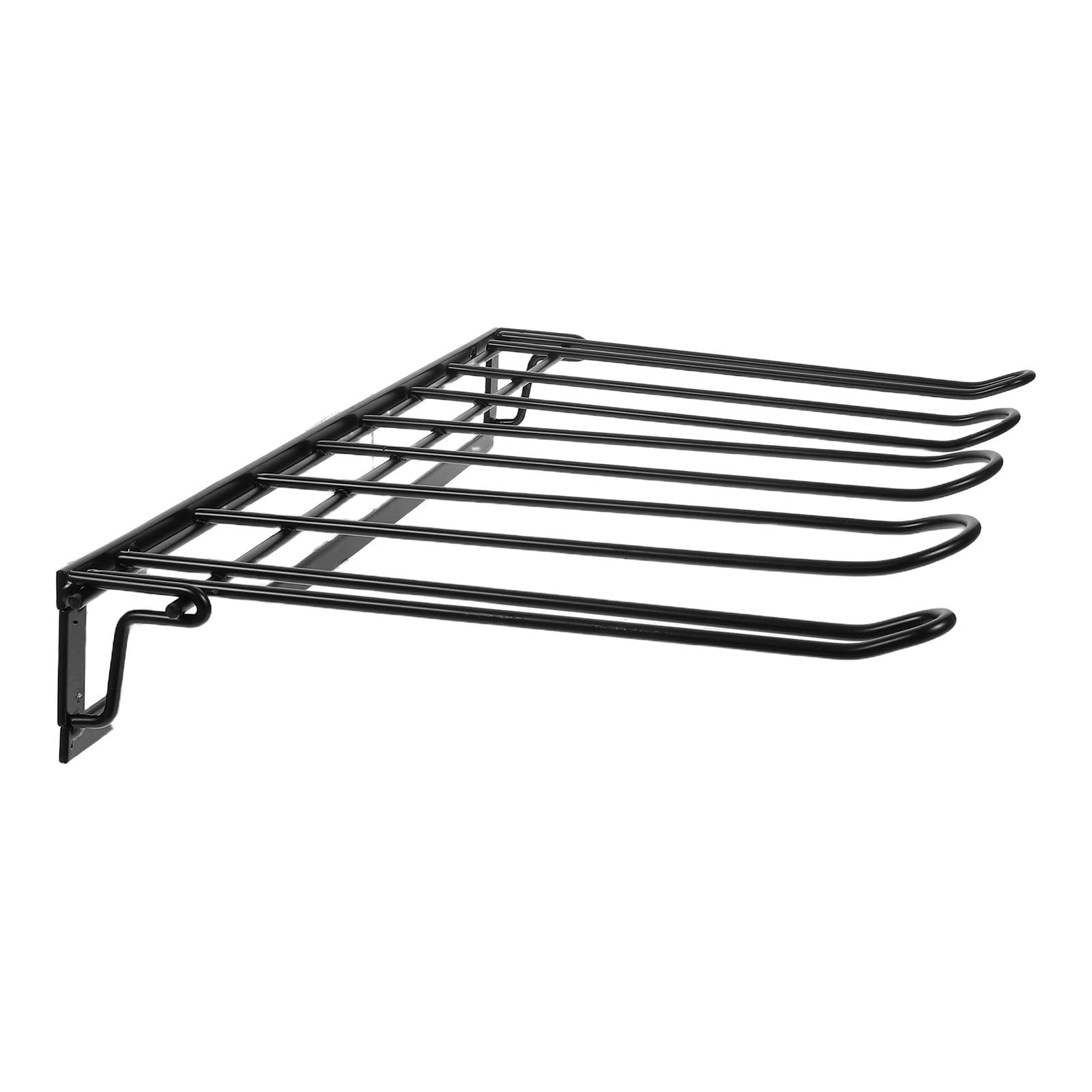 Organizador para Optimizar Espacio para Colgar de Botas Plegable Pared Soporte Metálico para Armarios Garajes y Entradas