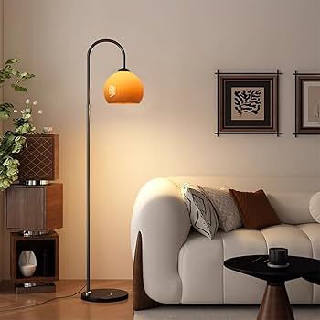 Amazon.co.jp : hofphd フロアライト ガラスシェード フロア