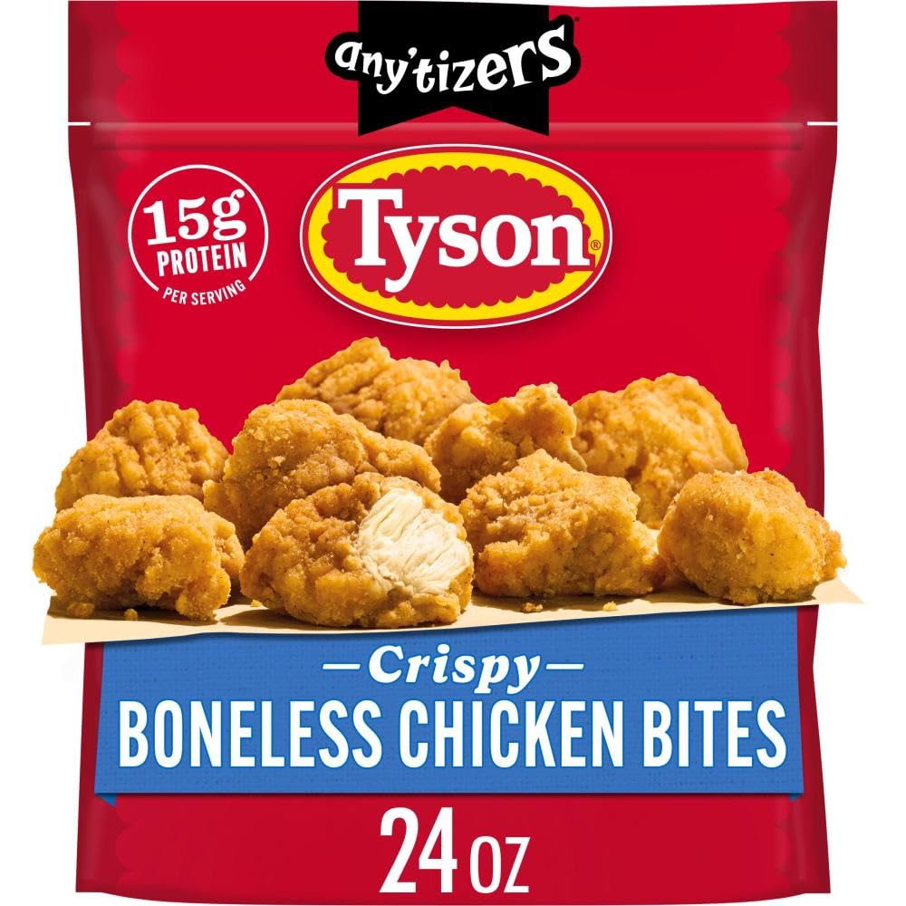 Tyson Anytizers Popcorn Chicken Frozen Appetizers 24 oz