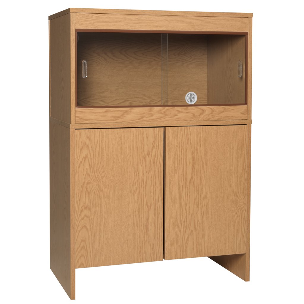 HabiStat - Oak Cabinet - L91 x D61 x H66cm (36 x 24 x 26") - Simple Set Up - Vivarium Accessories - Safely Store Reptile Essentials - Durable Design - Suitable For Vivariums — view 13