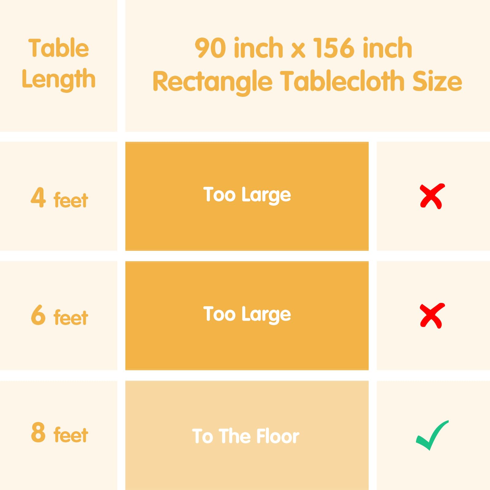 6 Stück weiße Tischdecken für 2,4 m rechteckige Tische, 228 x 390 cm – 2,4 m rechteckige Bulk Leinen Polyestergewebe waschbar lange Tischkleidung für Hochzeit, Empfang, Bankett, Party, Buffet,