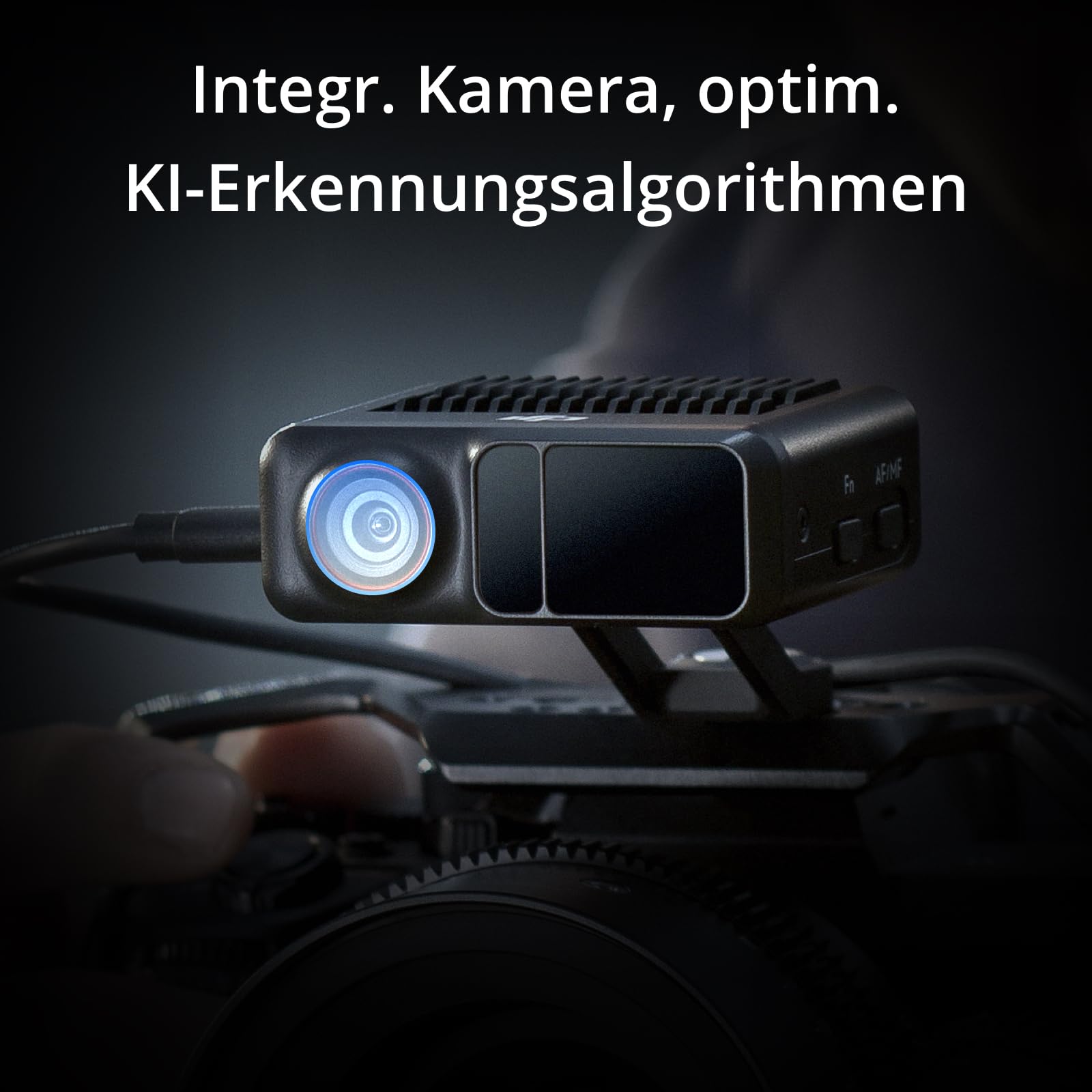 DJI Focus Pro All-In-One Combo, AMF Objektivsteuerungssystem, 20 m Motivfokussierung, 76.800 LiDAR-Messpunkte, KI-Erkennung, FIZ Objektivsteuerung, zusätzlich mit Handeinheit