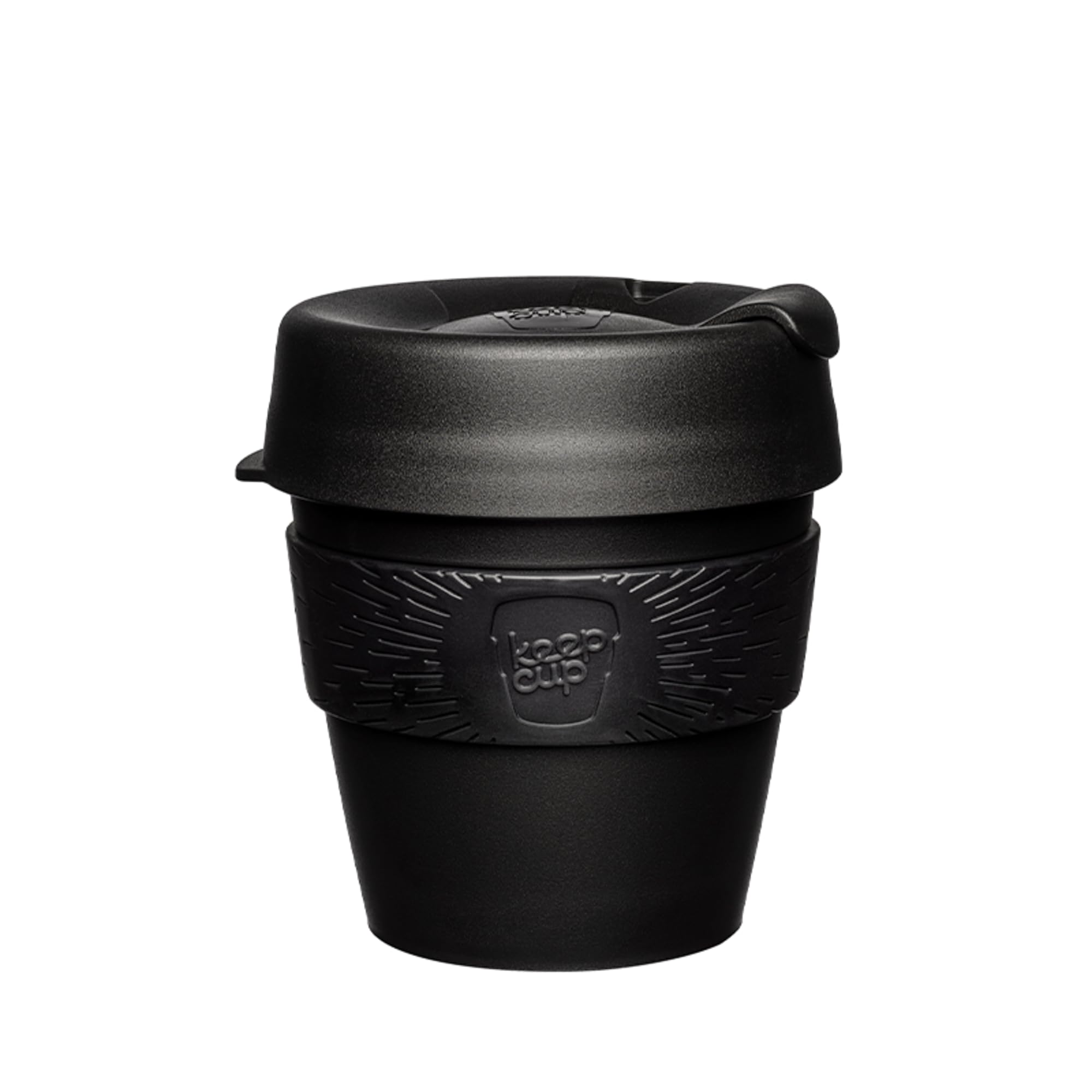 KeepCup Originele, lichtgewicht plastic herbruikbare koffiekop met spatwaterdicht Sipper Deksel - 8oz/227ml - Eventide