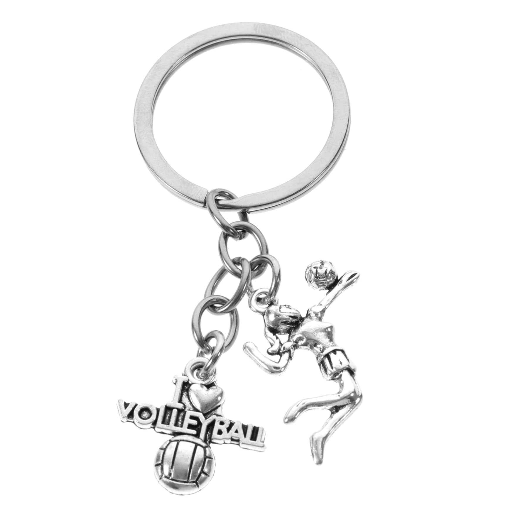Yardwe Volleyball Keychain Decor Adorable Portable Key Chain for Boys and Girls Adults