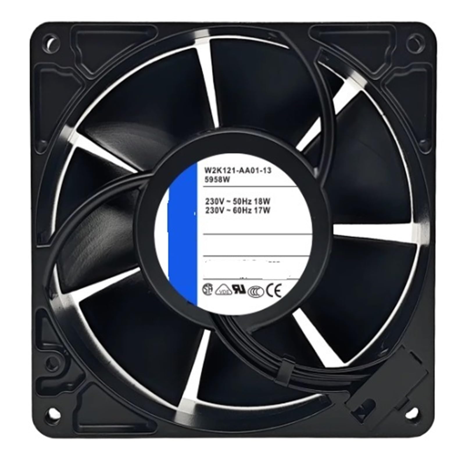 SJFNTNYHF W2K121-AA01-13 230v 50/60Hz 18/17W Fan