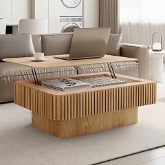 Rectangle Lift Top Coffee Table for Living Room Smart Coffee Tables with Lifting Top Modern Coffee Table with