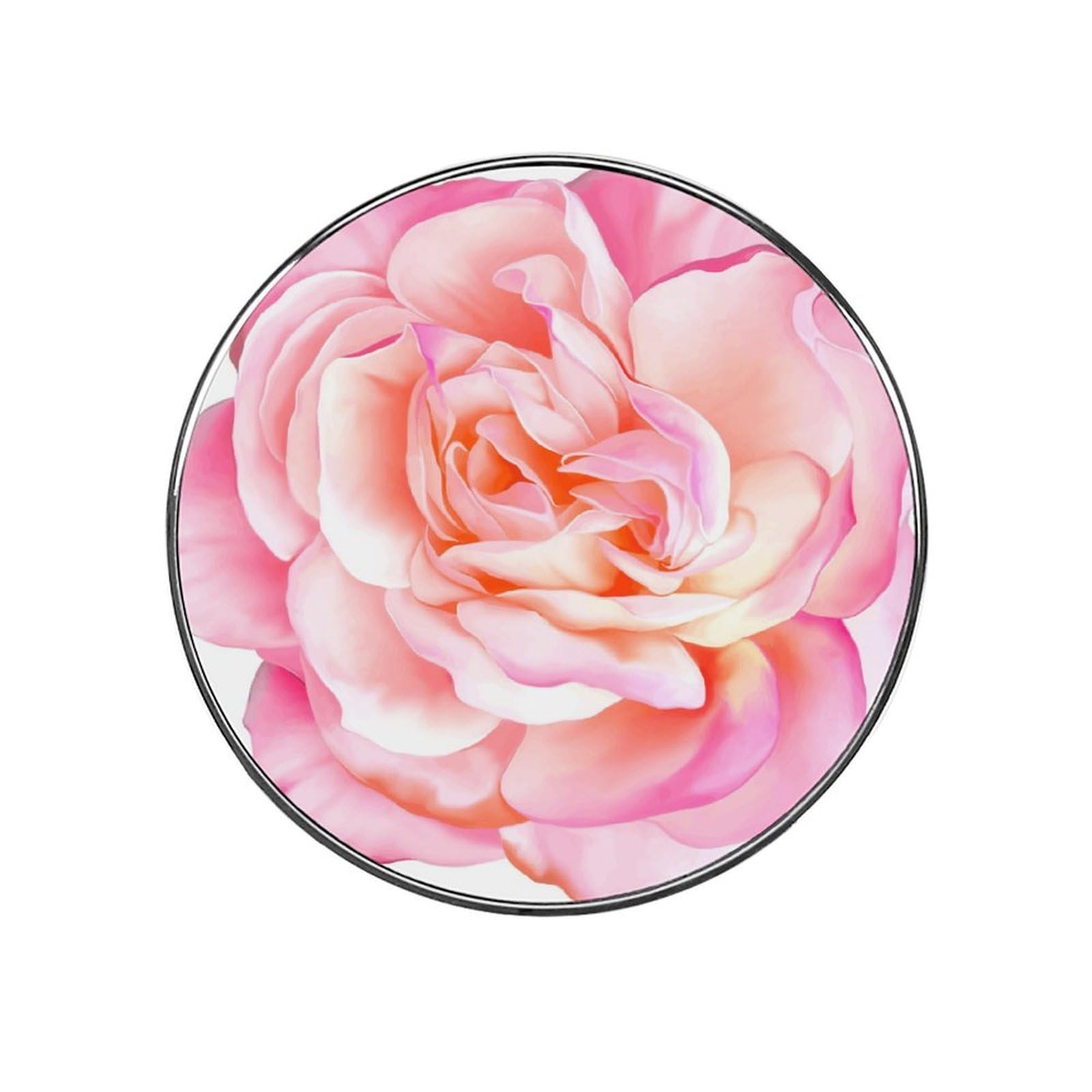 Pink Flower Refrigerator Magnet Decorative Fridge Sticker For Kitchen Office Home Décor
