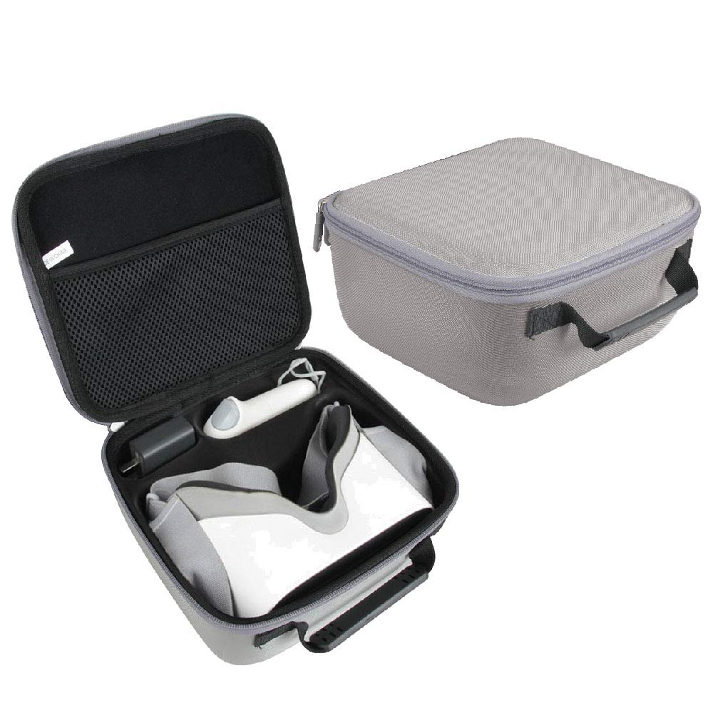 Hermitshell Travel Case Fits Oculus Go Standalone Virtual Reality Headset (Gray)