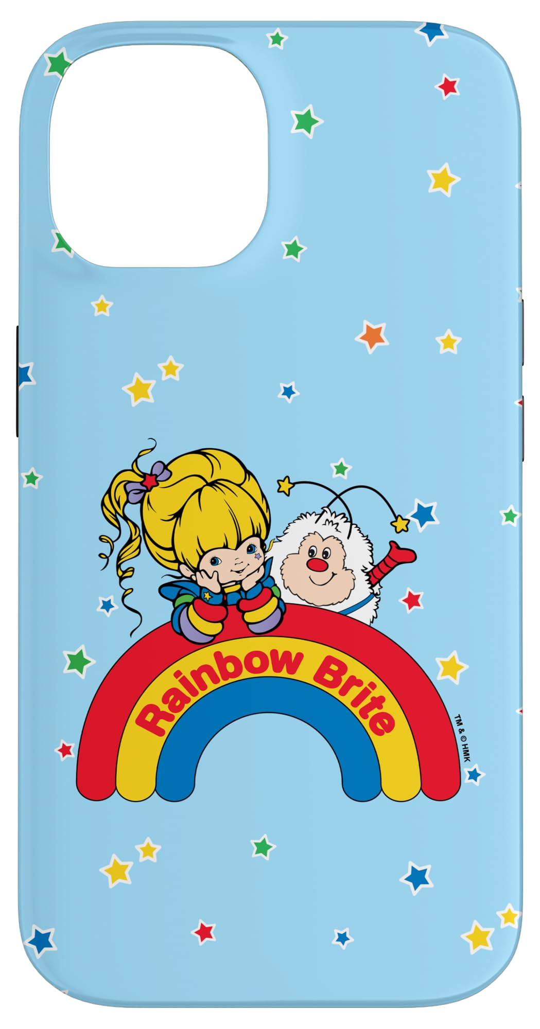 Rainbow Brite & Sprite Vintage Rainbow And Stars Portrait Case for iPhone 14
