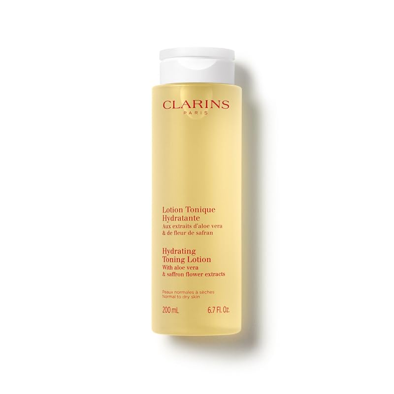 Loção tonificante hidratante CLARINS para pele normal a seca, sem álcool