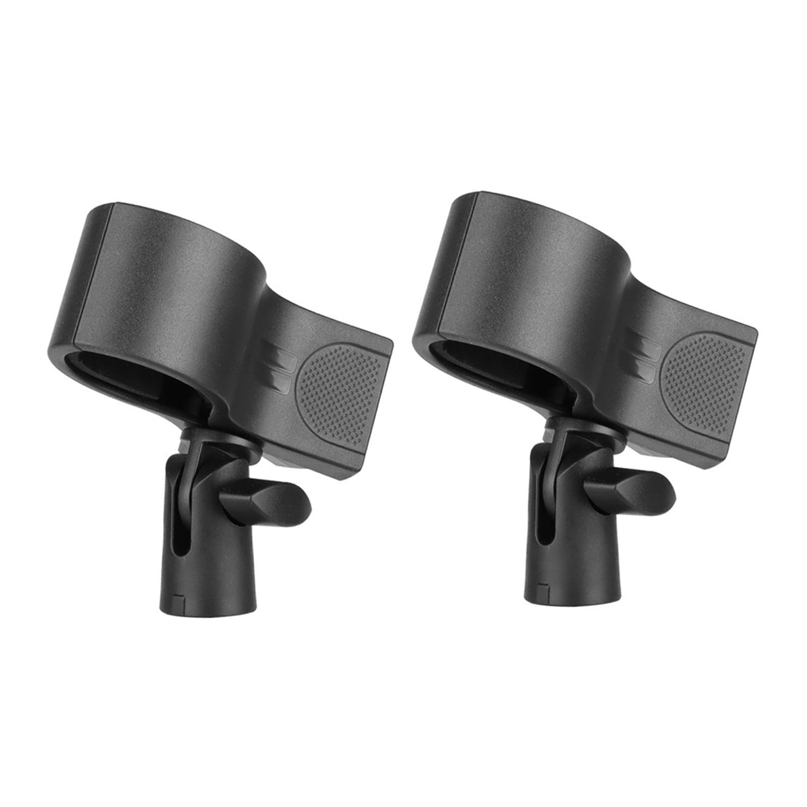SECRET DESIRE 2Pcs Microphone Holder Clips Portable Direct Replaces Professional Mic Clamp N8 Black-image-42