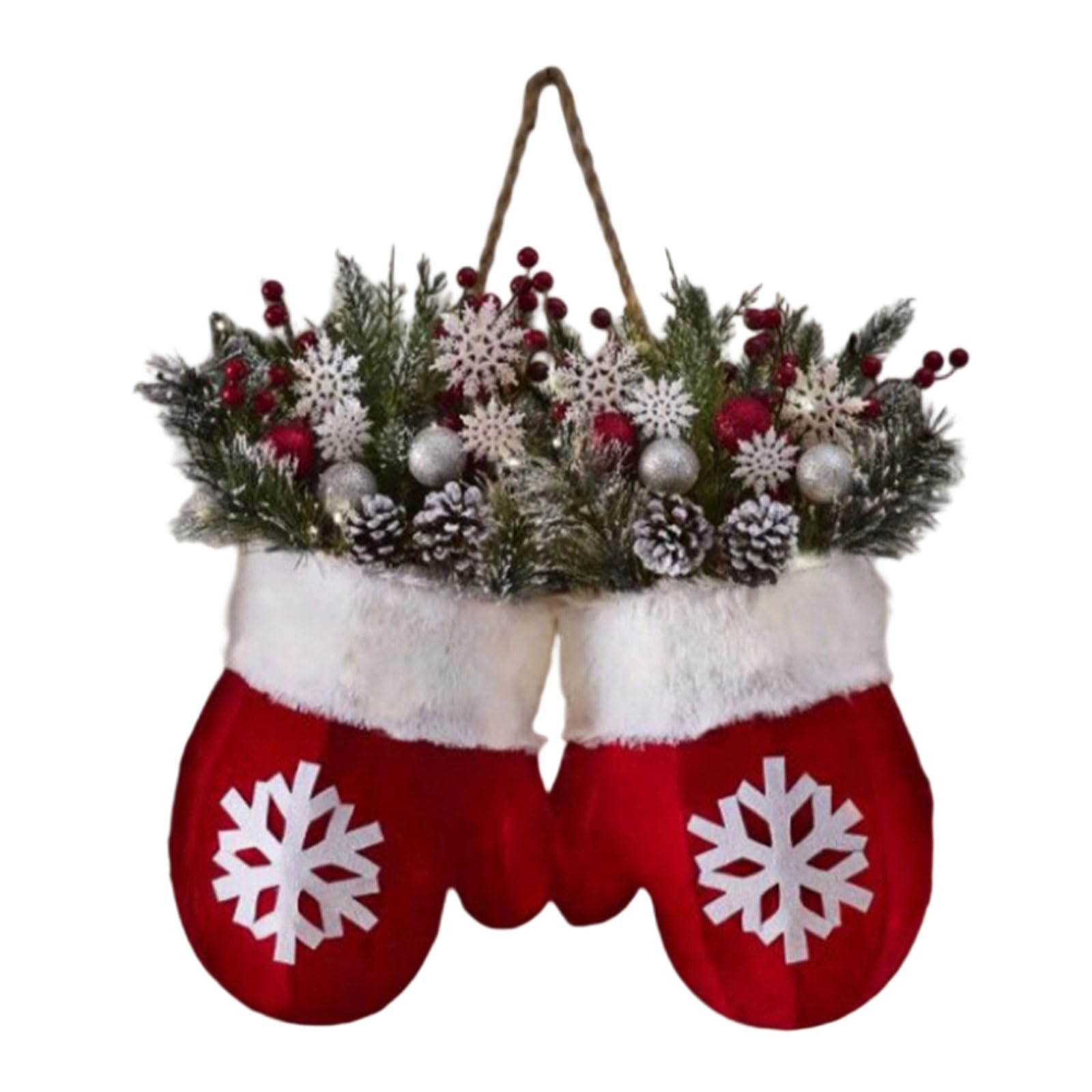 Sapin de Noël décoration bonhomme de neige suspendre extérieur intérieur féerique