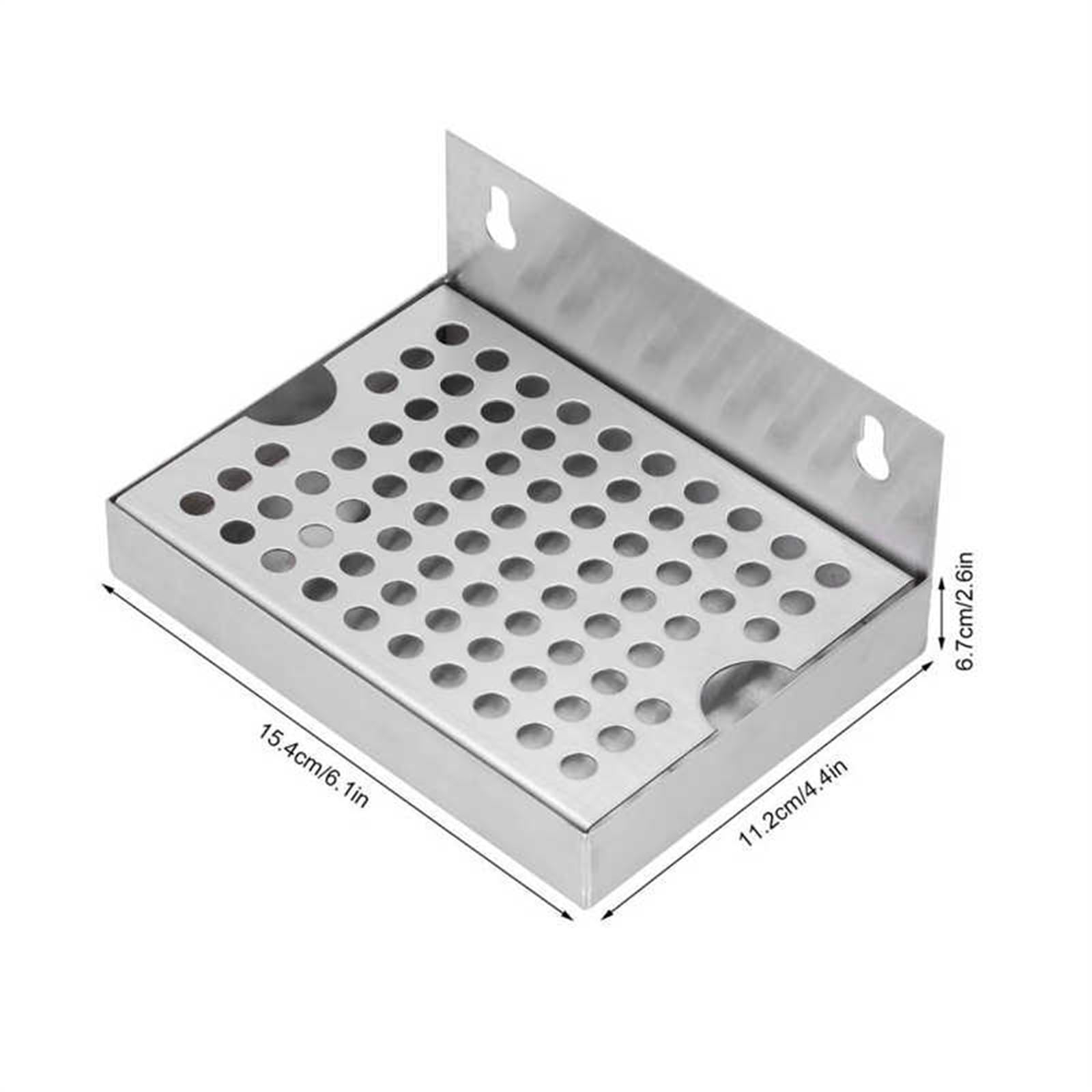Cerveza elaborada Utensilios de Cocina para Bandeja de Goteo de Cerveza de Barril montada en la Pared para Cerveza casera Herramientas para embarrila
