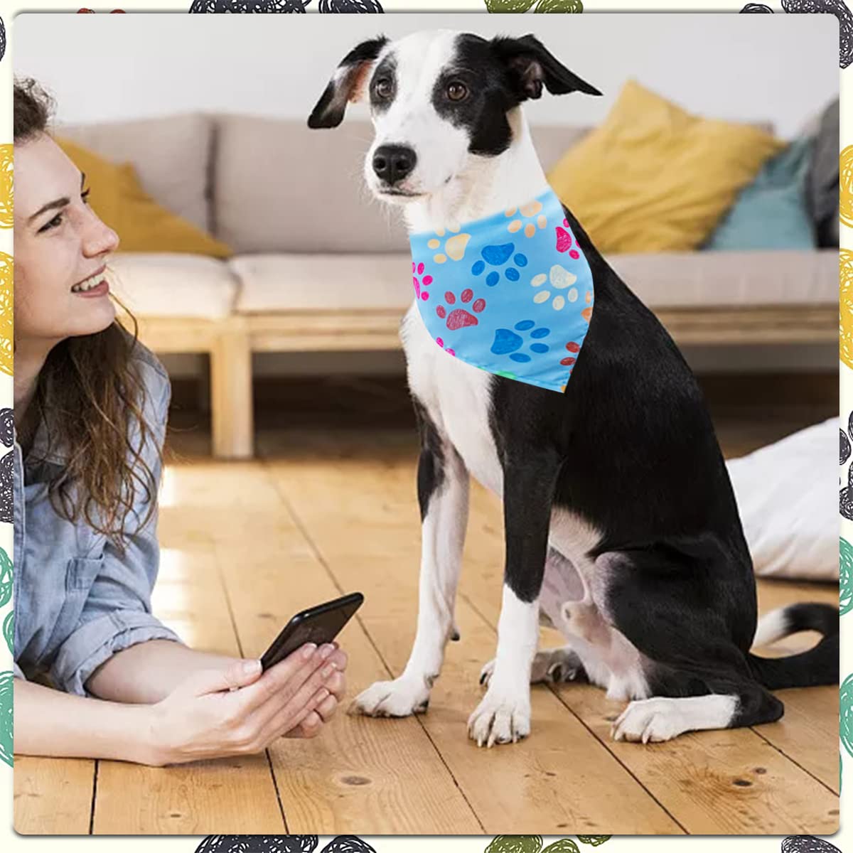 Bandane estive per cani di piccola taglia, 100 pezzi, bandane estive per animali domestici, fazzoletto per gatti, fazzoletti triangolari, lavabili, sciarpe, modelli casuali per ragazzi e ragazze