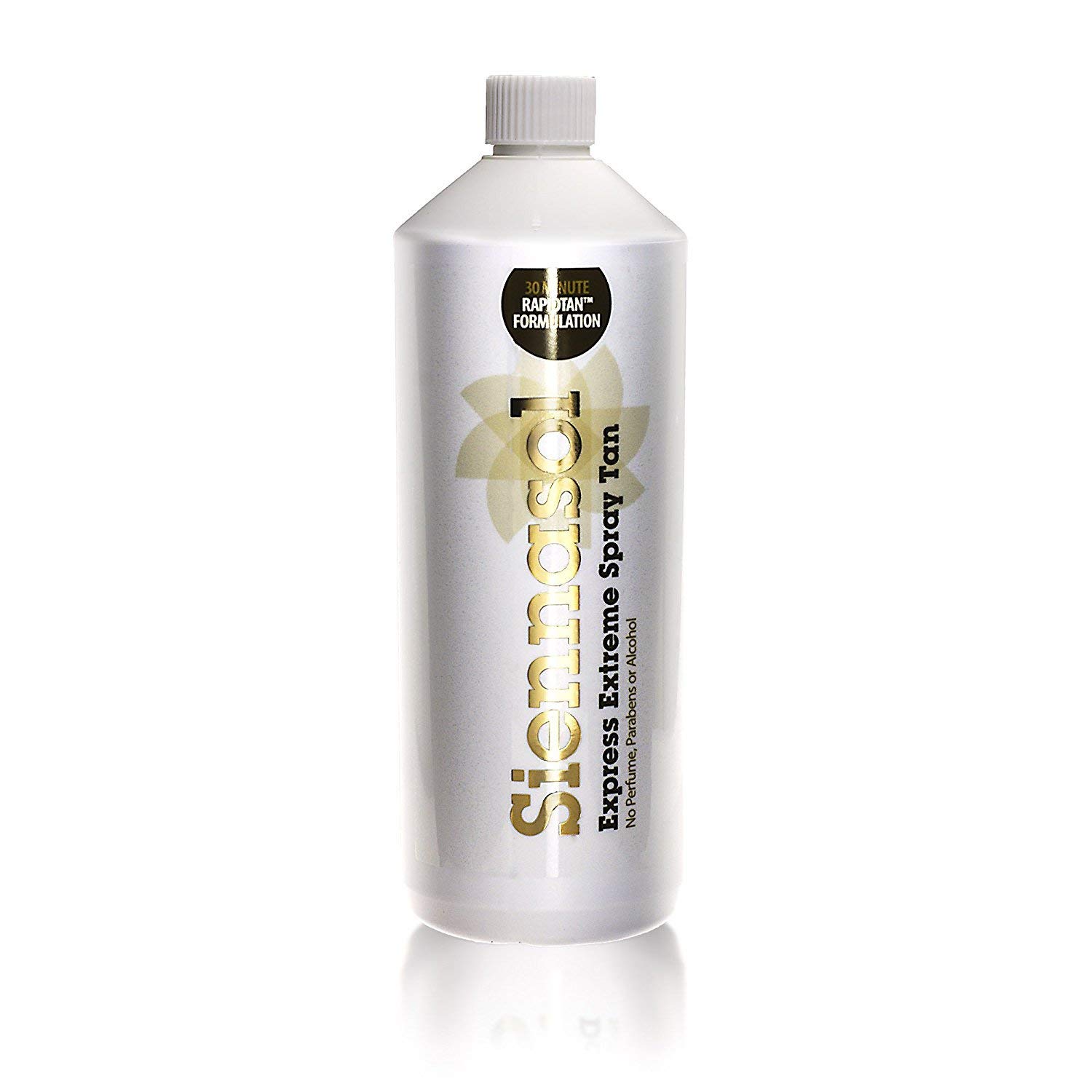 Siennasol Spray Tan Solution - 1 Litre; Extreme Extra Dark ; Phthalate, Perfume & Paraben-Free; Aloe Vera & Kiwi Infused; Ideal for Salons & Mobile Tanners