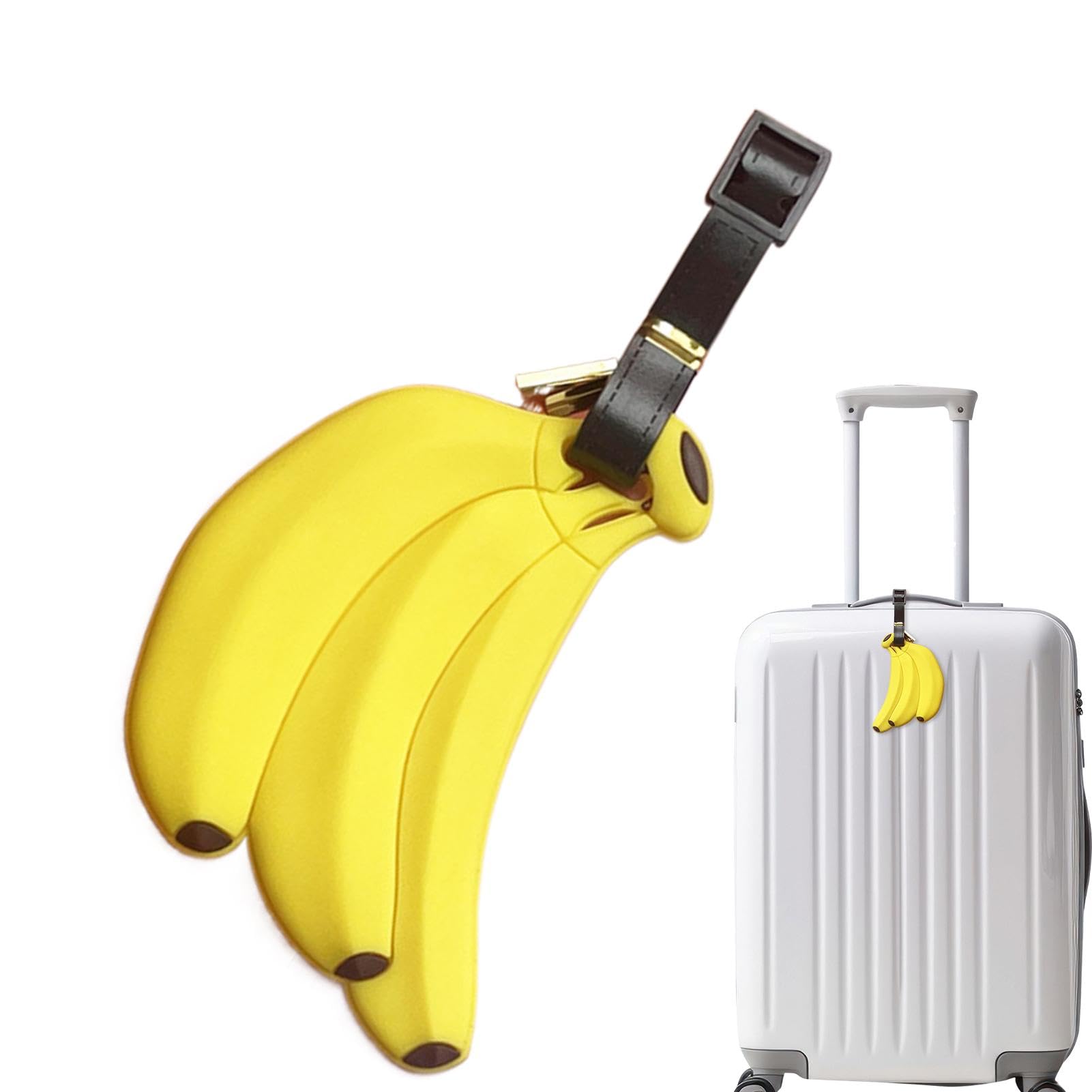 WOGXN フルーツ荷物タグ シリコン スーツケース用 旅行用 1個 星型マルチカラー トランクタグ