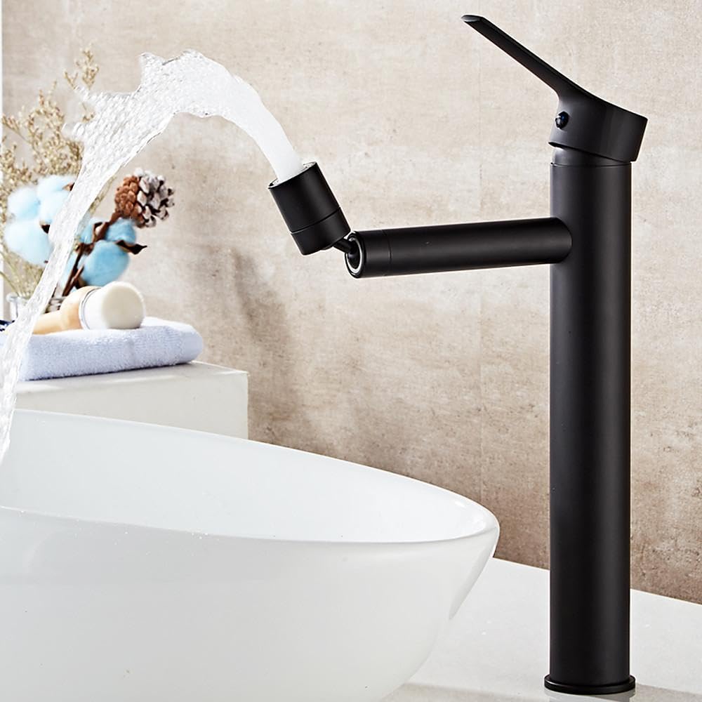 Robinet économiseur d'eau en laiton pour une routine de salle de bain zen