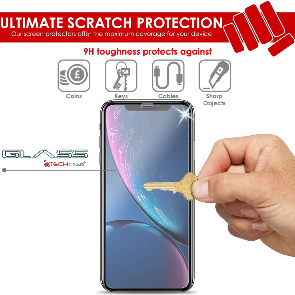 Protections Écran Verre Mat Anti-Reflet TECHGEAR Pour IPhone 17 Air (2025) - Lot De 2, 9H, Compatible Face ID