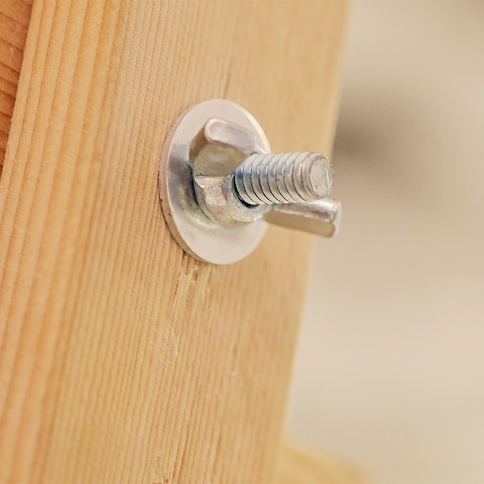 50 Pezzi M6 Dado ad Alette Dado In Acciaio Inox Aletta Dadi ad Alette In Acciaio Inossidabile Dadi ad Alette Metriche a Mano per Fissaggio Fai da te Fasteners Hardware