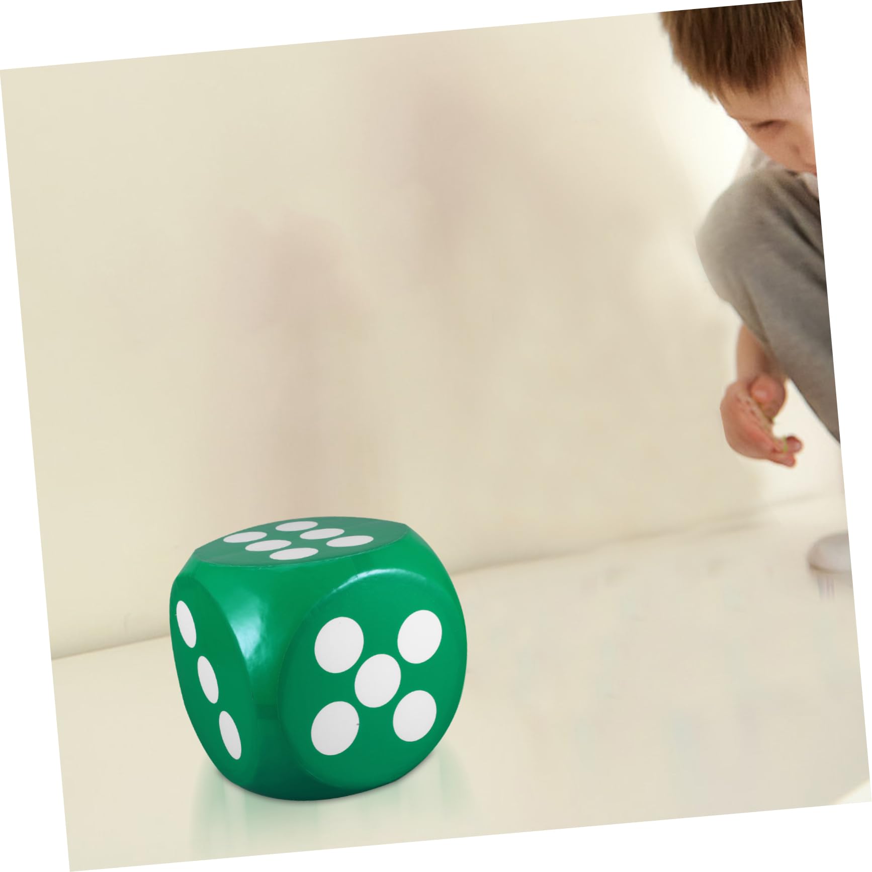 Dados de Espuma Gigante Suave de 12 Pulgadas para Juegos de Fiesta y Actividades al Aire Libre Bordes Redondeados y Material Liviano Seguro para Niños