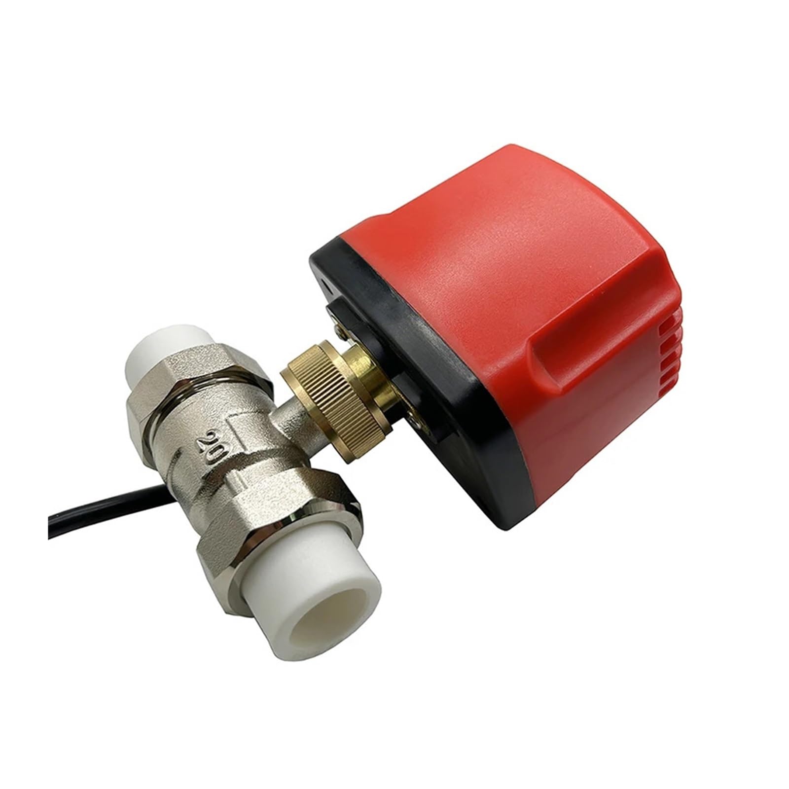 Flglqutsv Ppr50 3/4'' 1'' 1-1/4'' 2'' Ppr Ip65 Waterproof Motorized Ball Valve 2 Way Electric Ball Valves Big Torque Metal Motors 220Vac(,Cr03)