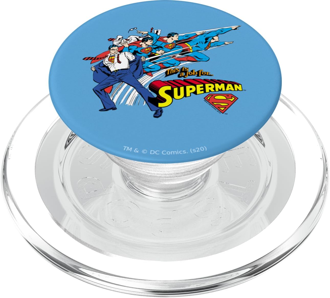 Superman Clark Kent Quick Change PopSockets PopGrip for MagSafe