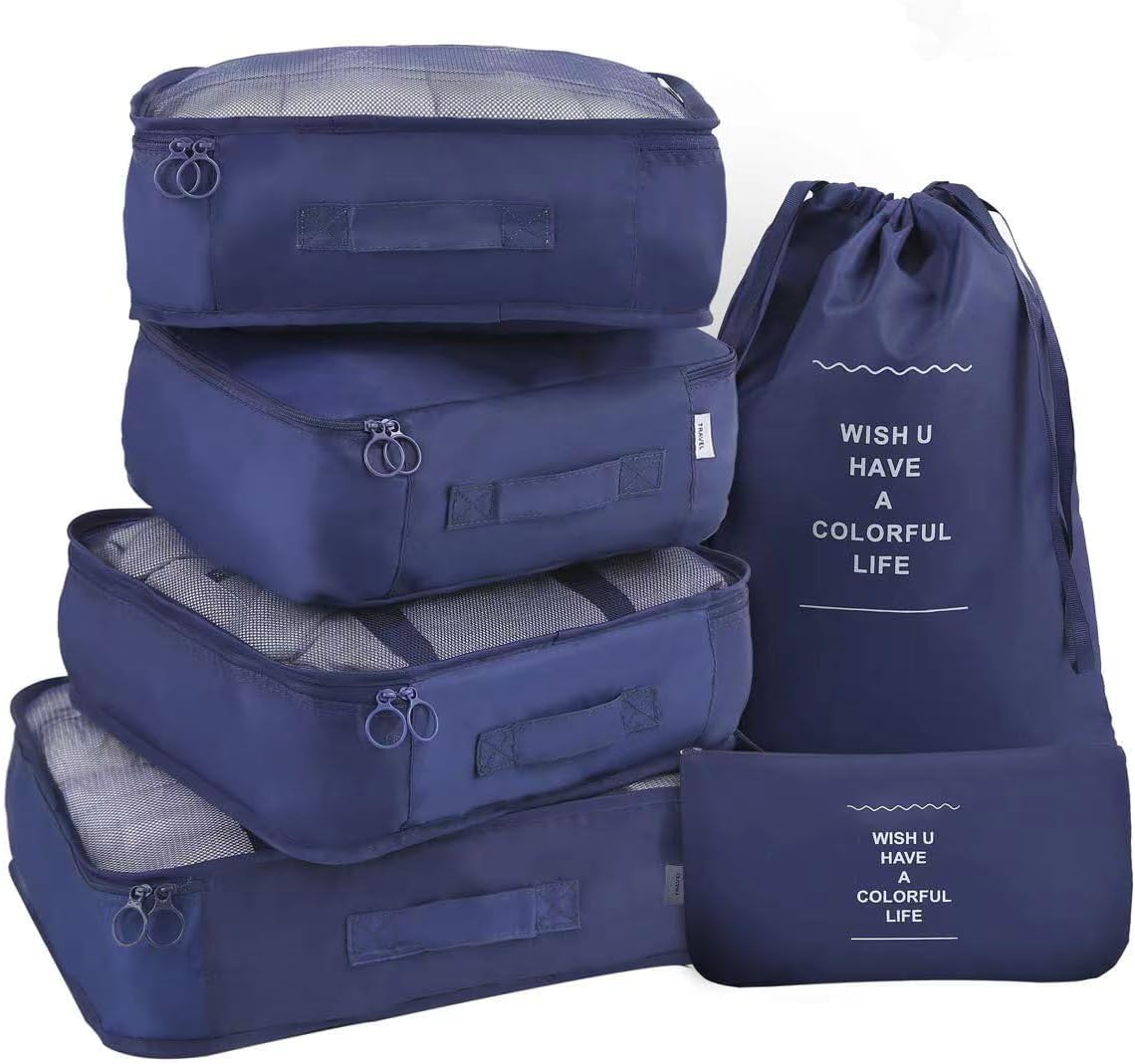 Luggage Packing Organizers Packing Cubes Set for Travel