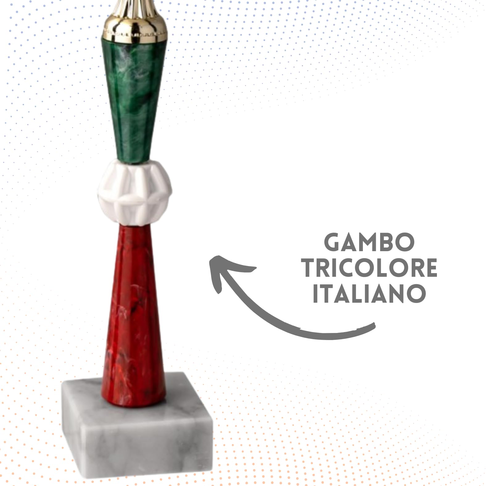 Premiazioni Personalizzate Set da 5 o da 4 di Trofei Sportivi con Targhetta Coppe e Premi Personalizzata per Calcio, Fantacalcio, Sport, Eventi
